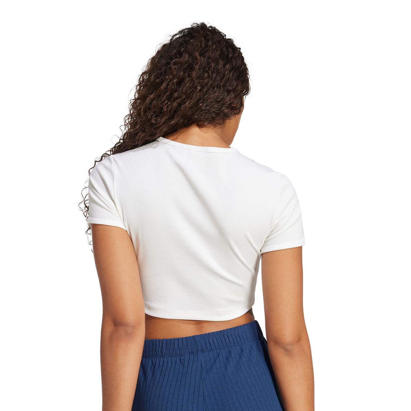 Adidas Originals Essentials Rib Tee White  - JC9026