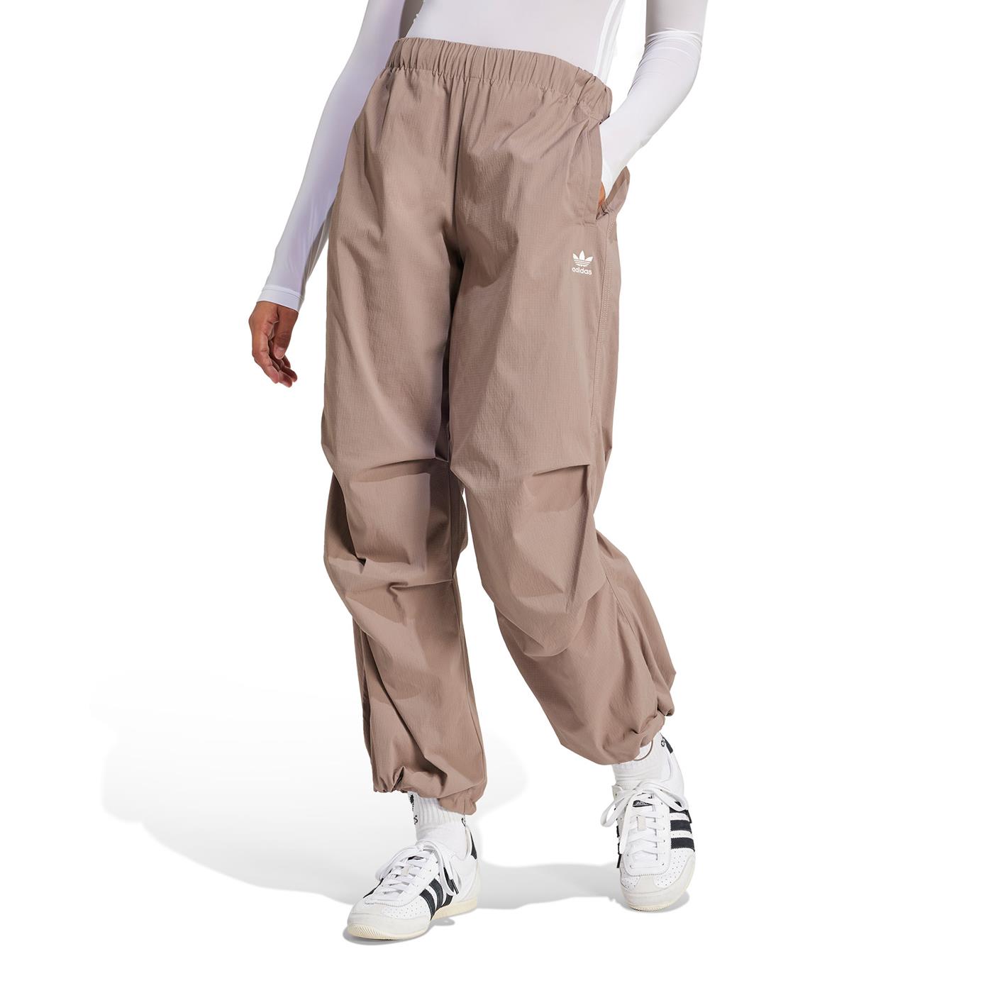 Adidas Originals Essentials S Parachute Pant Trace Brown - JD0783