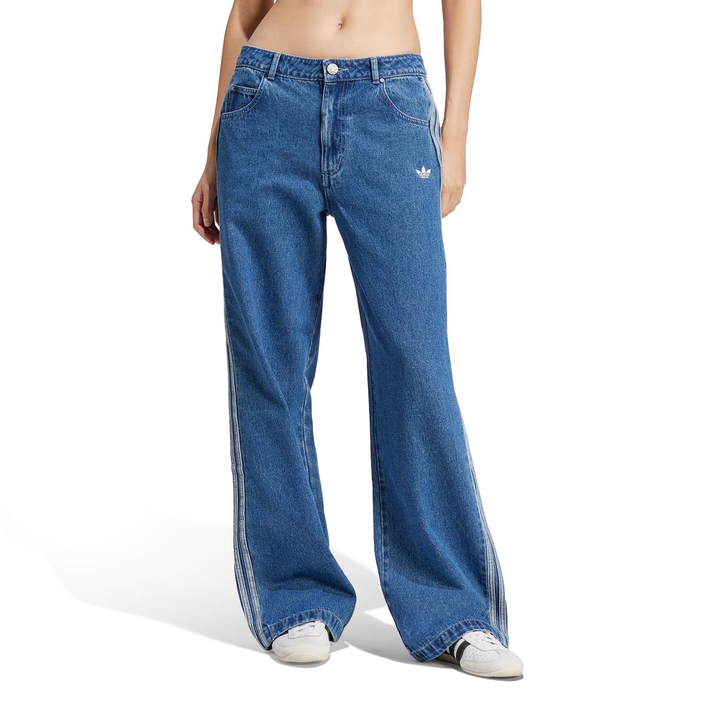 Adidas Originals Denim 3S Pant Indigo Denim - JD2574
