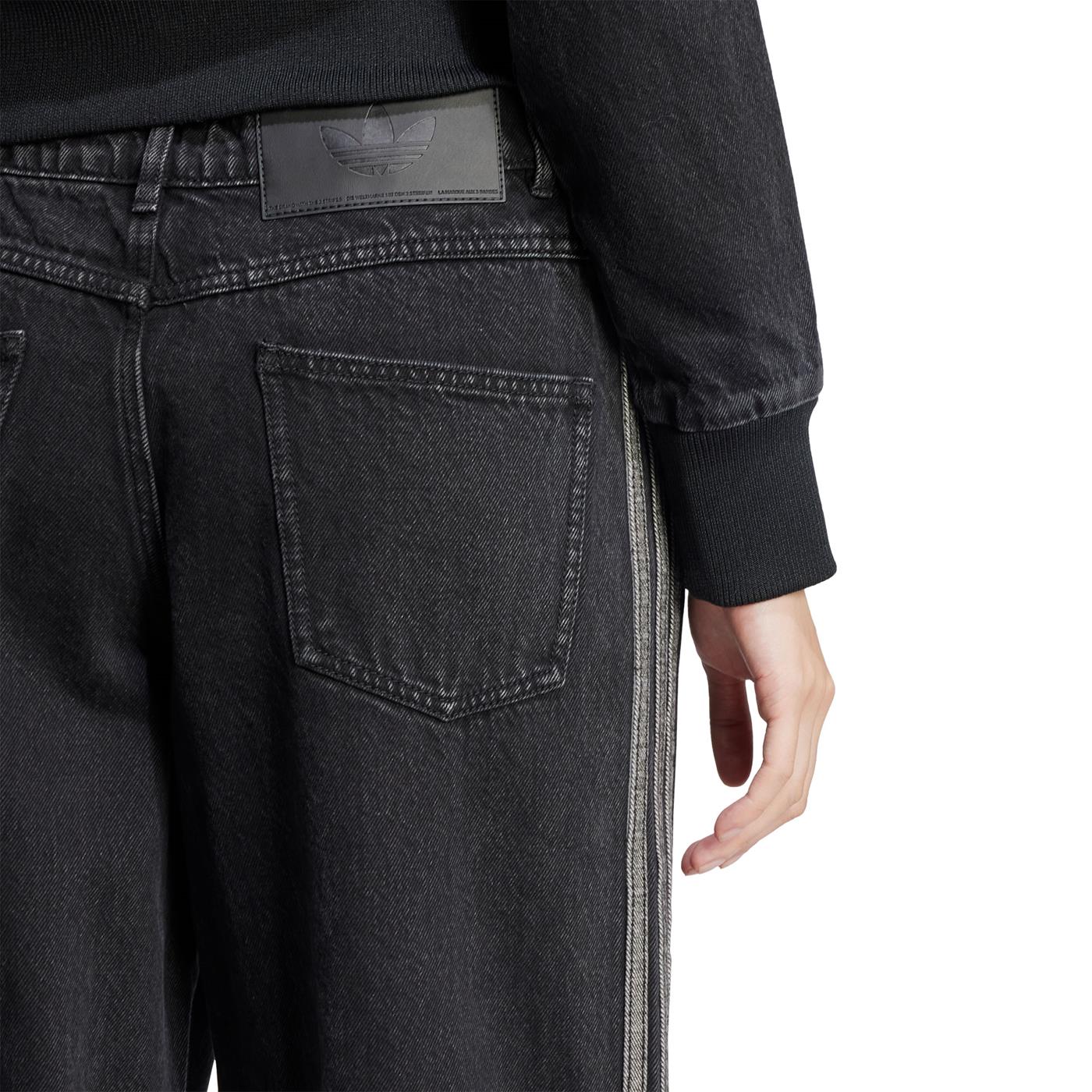 Adidas Originals Denim 3S Pant True Black Denim - JD3109