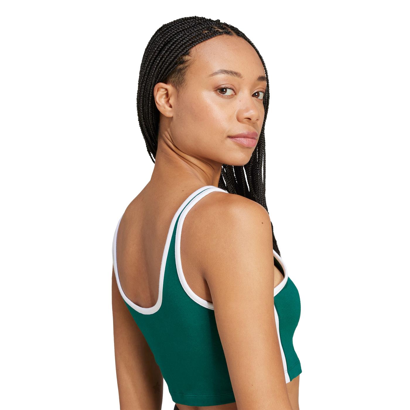 Adidas Originals 3S Bra Top Collegiate Green - JD4614