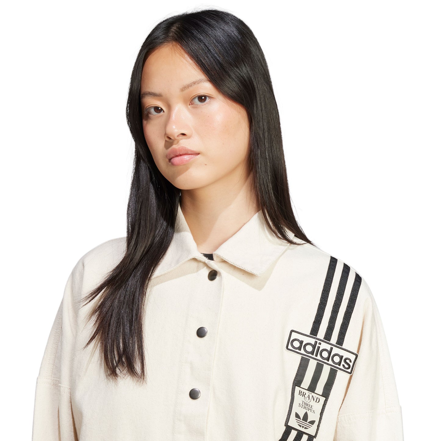 Adidas Originals Denim Track Top Natural Denim - JD5617