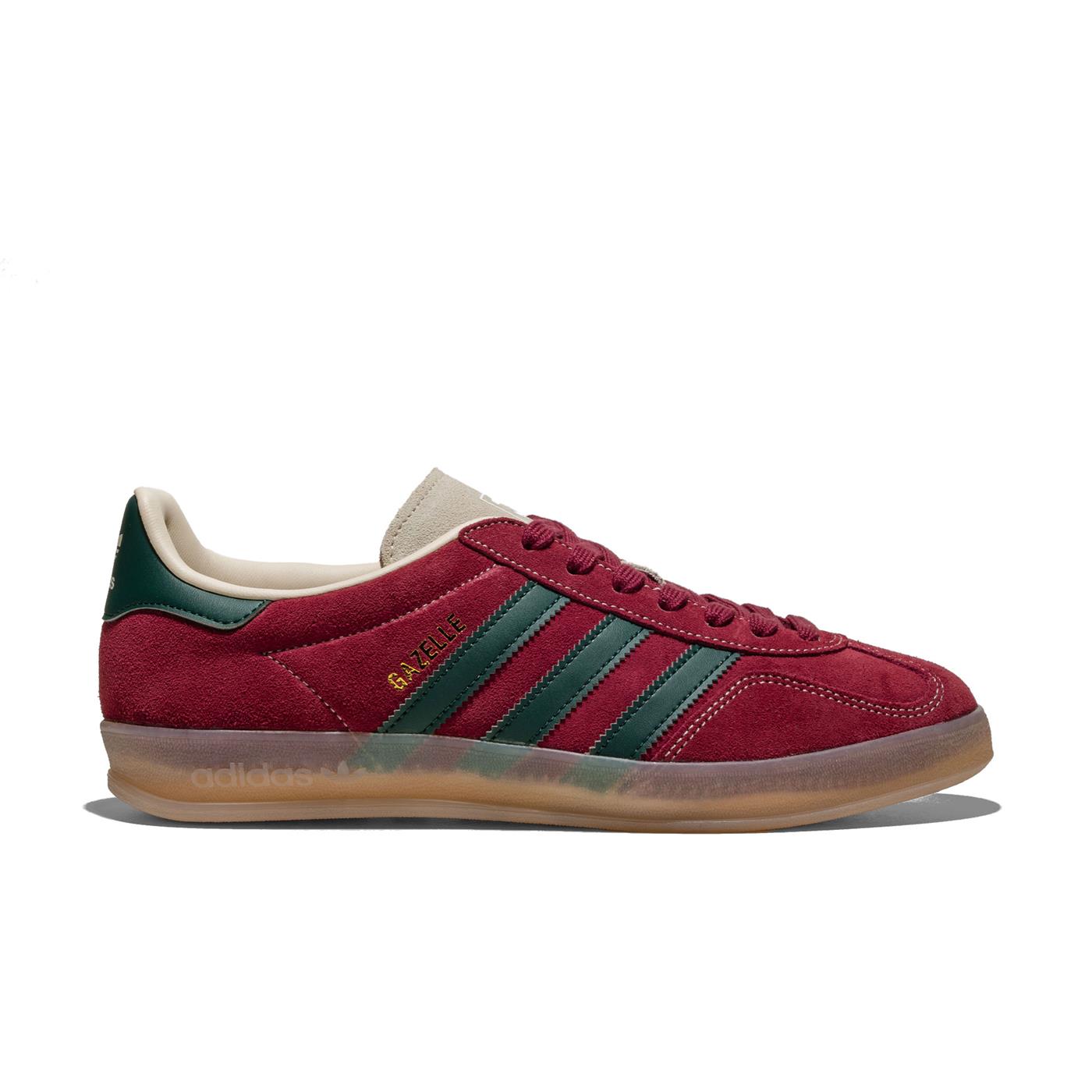 Adidas Originals Gazelle Indoor Shadow Red/Shadow Green - JH5403