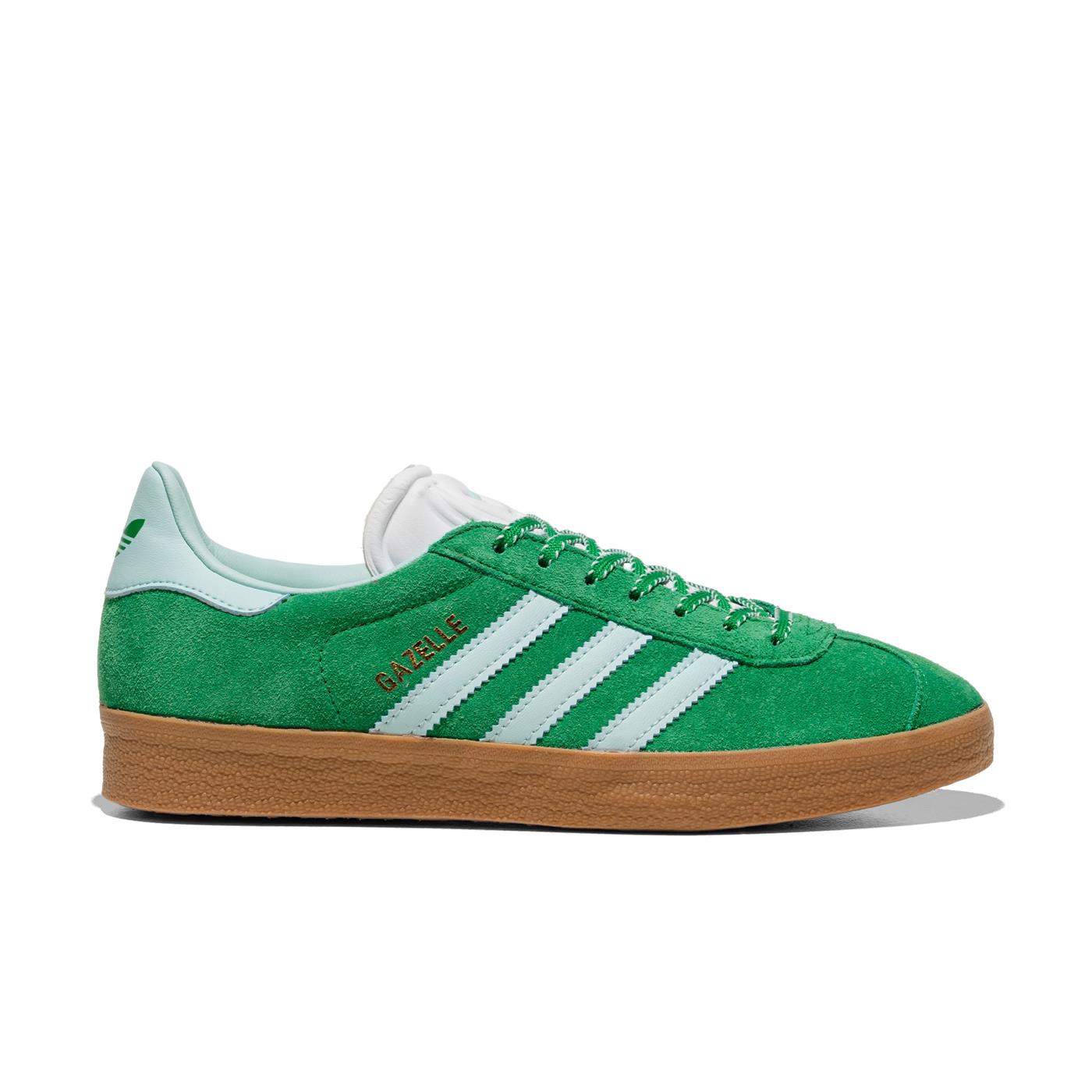 Adidas Originals Gazelle W Green/Semi Flash Aqua/Gold - JH7218