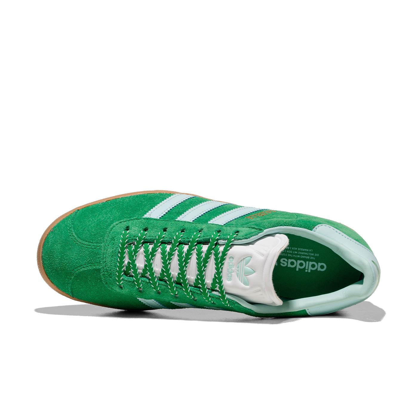 Adidas Originals Gazelle W Green/Semi Flash Aqua/Gold - JH7218