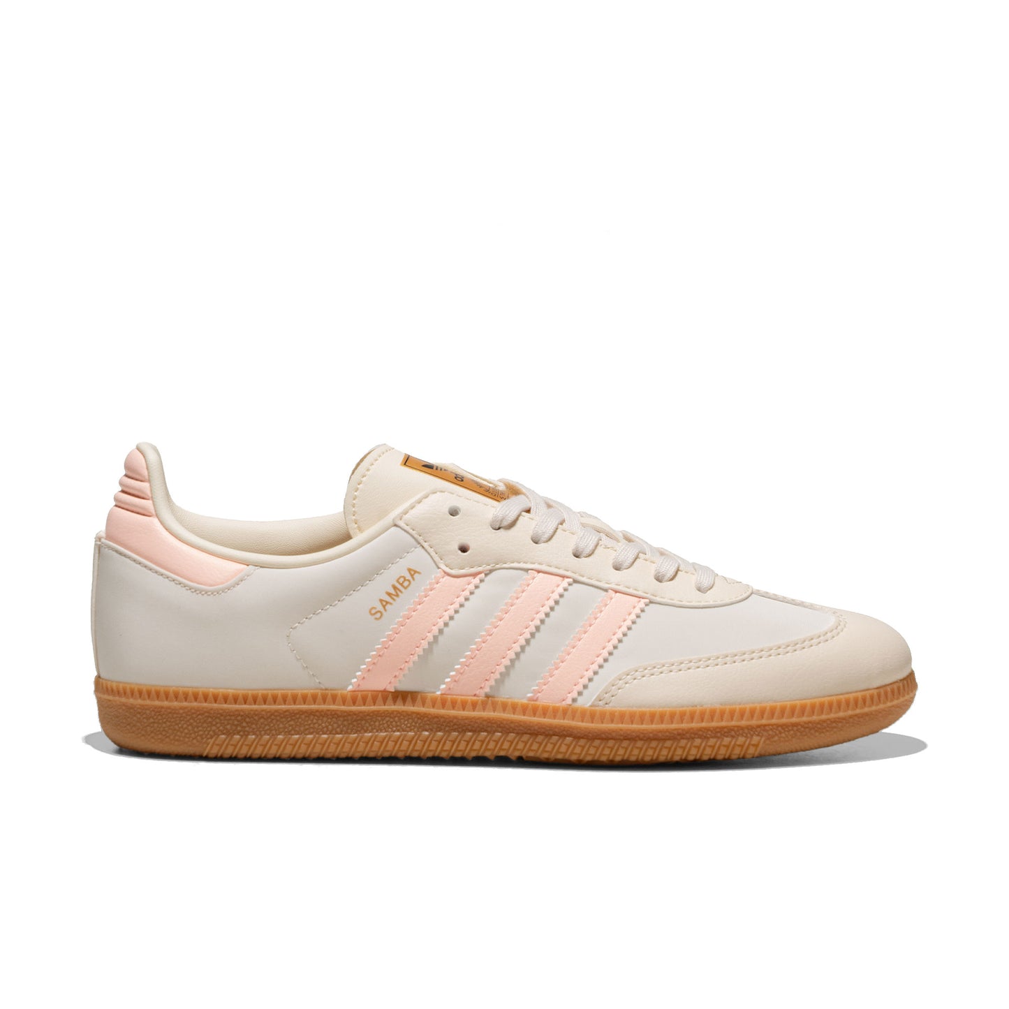 Adidas Originals Samba OG J Wonder White/Clear Orange/Gum - JH7598