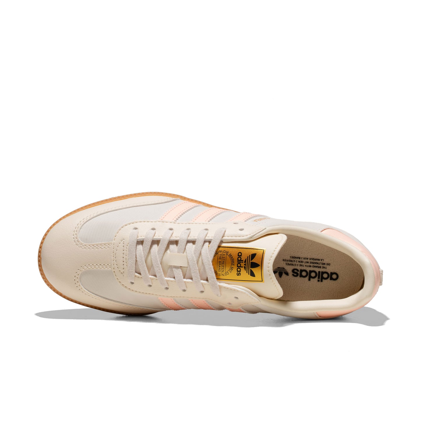Adidas Originals Samba OG J Wonder White/Clear Orange/Gum - JH7598