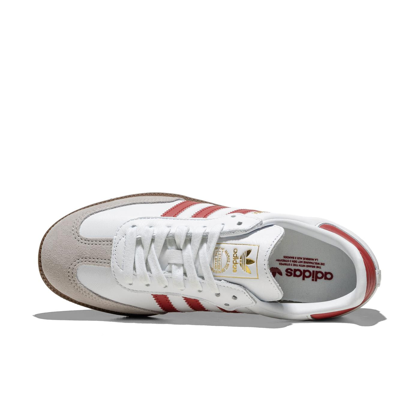 Adidas Originals Samba OG Ftwr White/Preloved Ruby - JH8798