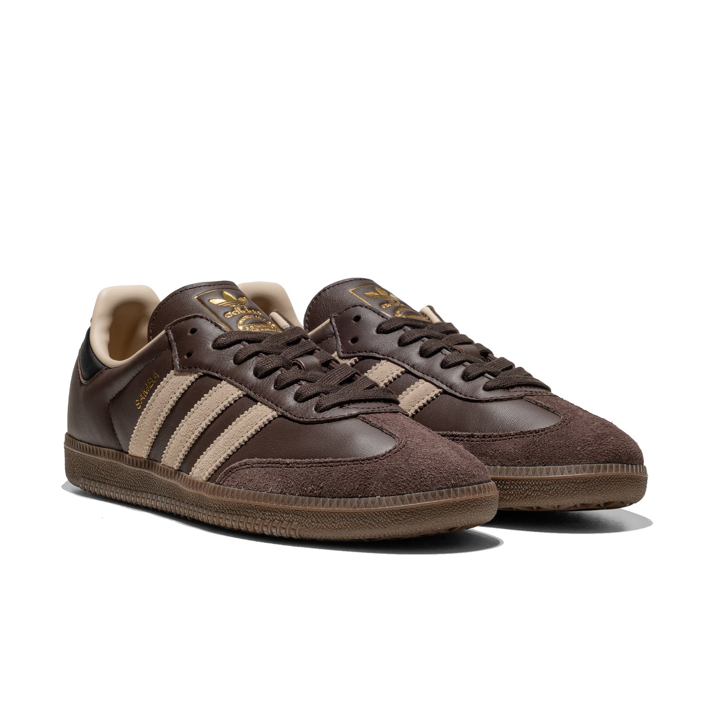 Adidas Originals Samba OG Dark Brown/Clay Brown/Gum - JI0217
