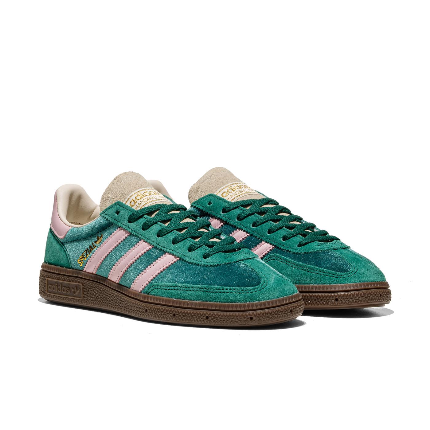Adidas Originals Handball Spezial W Collegiate Green/Pink - JI2648
