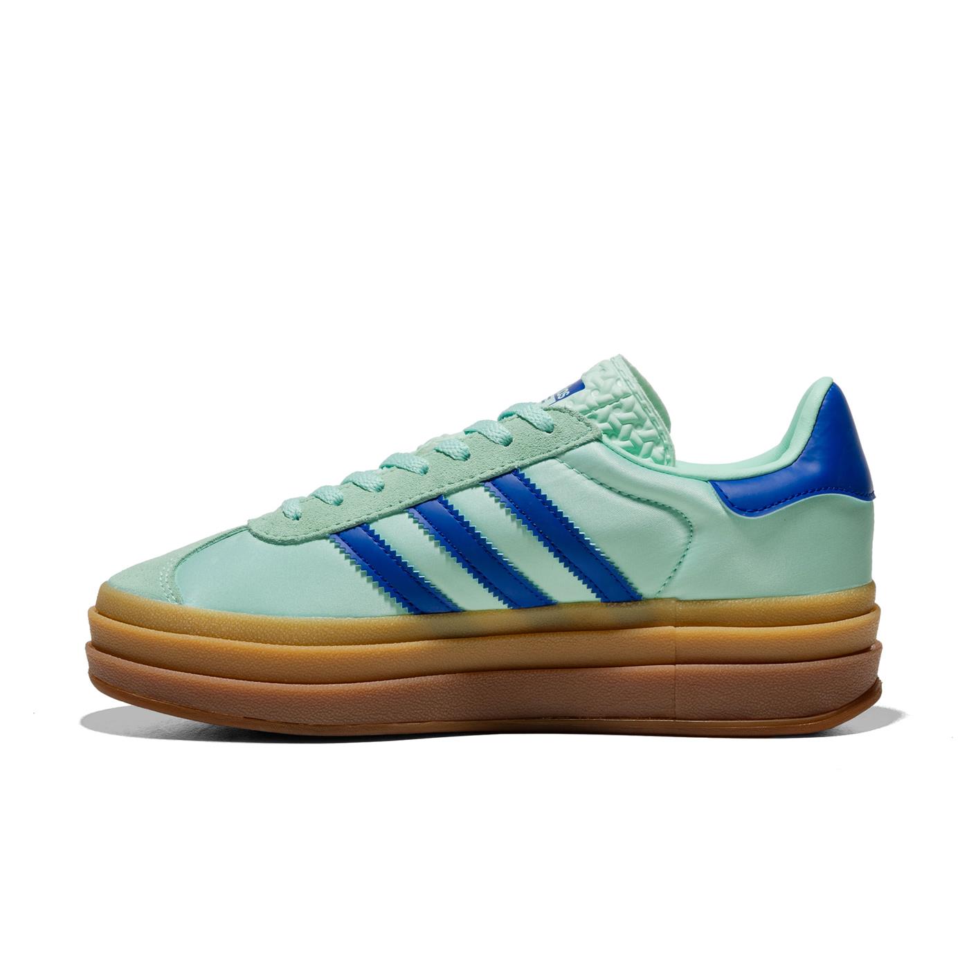 Adidas Originals Gazelle Bold W Clear Mint/Lucid Blue/Gold - JI2702