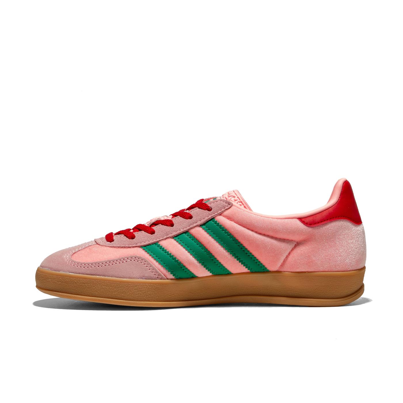 Adidas Originals Gazelle Indoor W Court Green/Glow Pink/Gum - JI2713