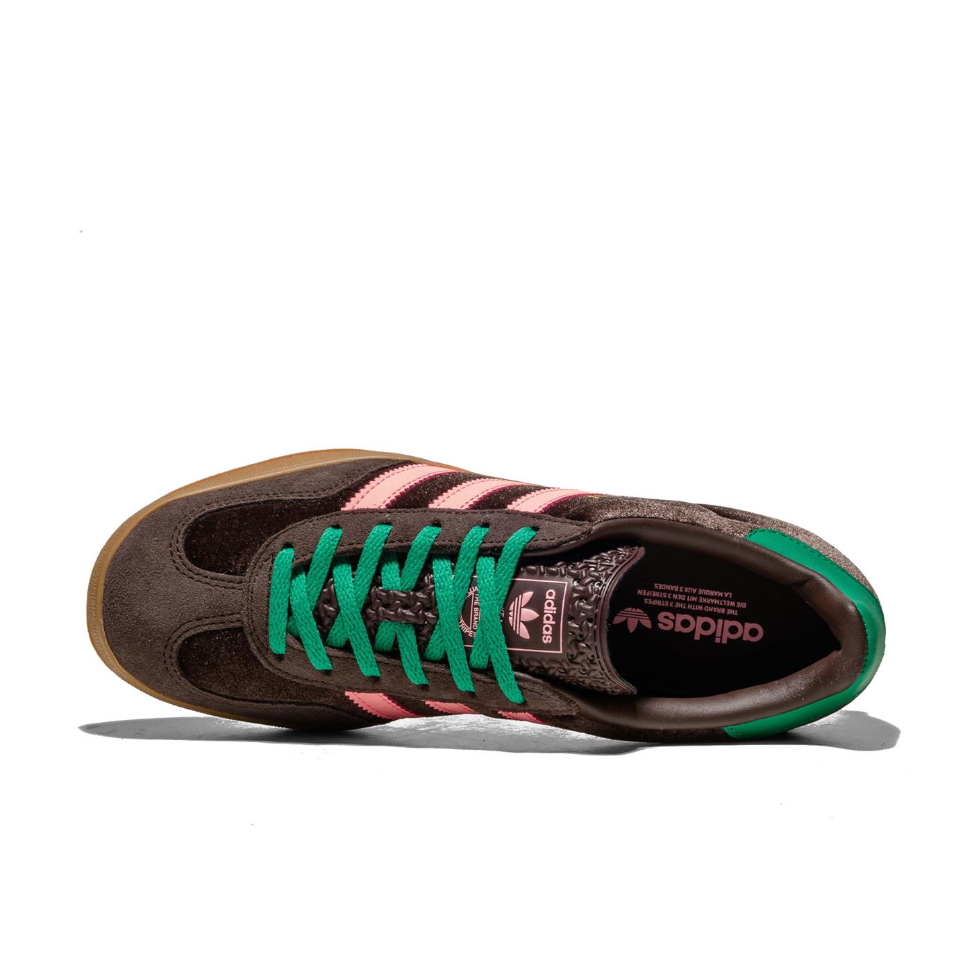 Adidas Originals Gazelle Indoor W Dark Brown/Glow Pink - JI2714