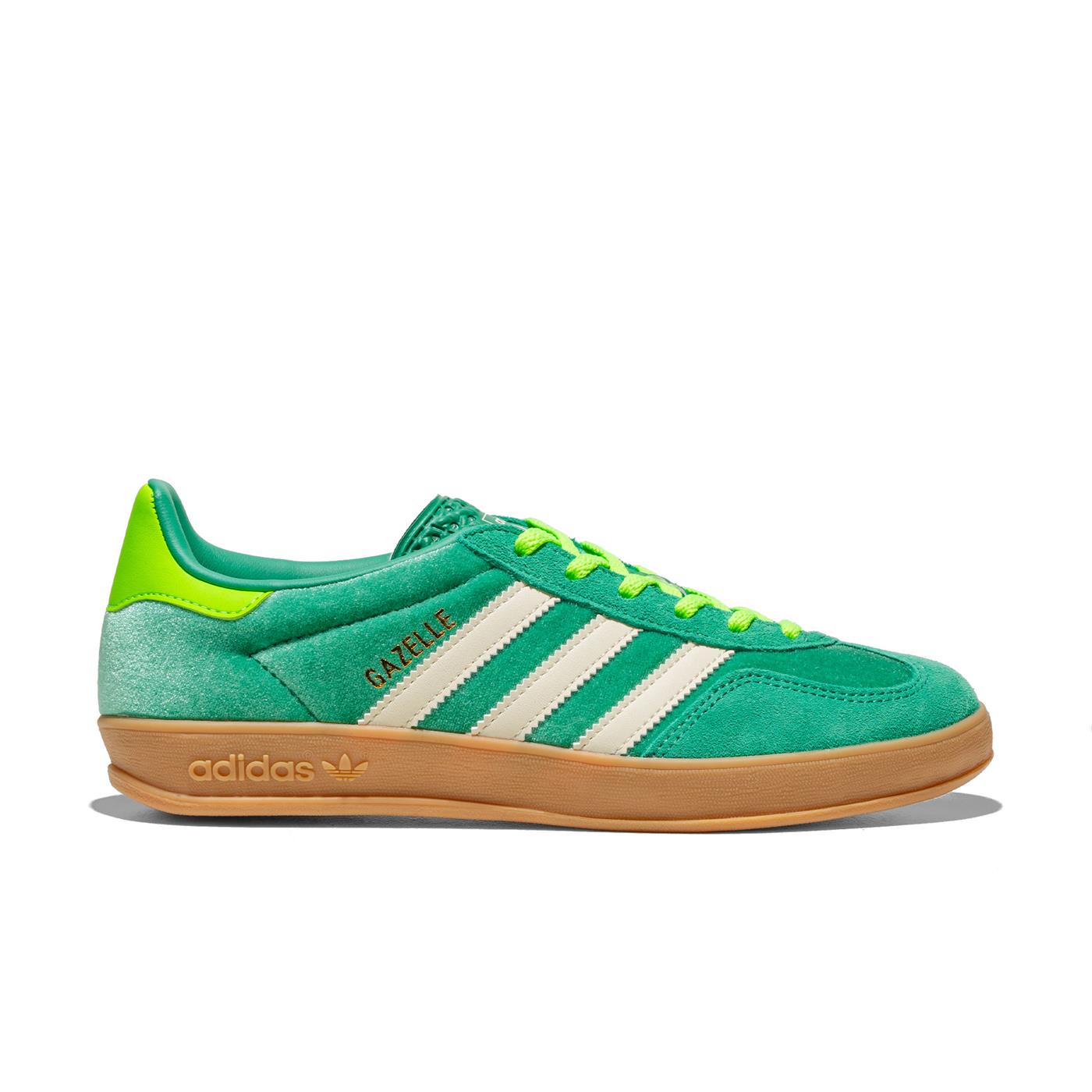 Adidas Originals Gazelle Indoor W Semi Court Green/Cream - JI2715