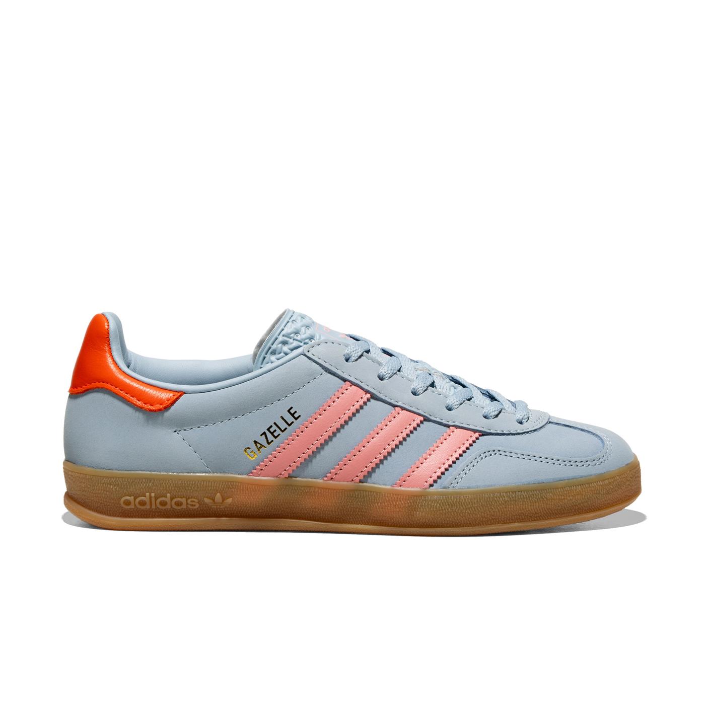 Adidas Originals Gazelle Indoor W Wonder Blue/Solar Orange - JI2720
