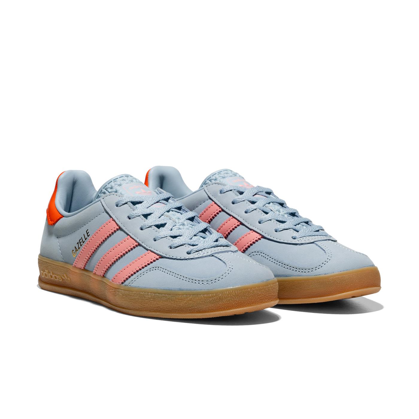 Adidas Originals Gazelle Indoor W Wonder Blue/Solar Orange - JI2720