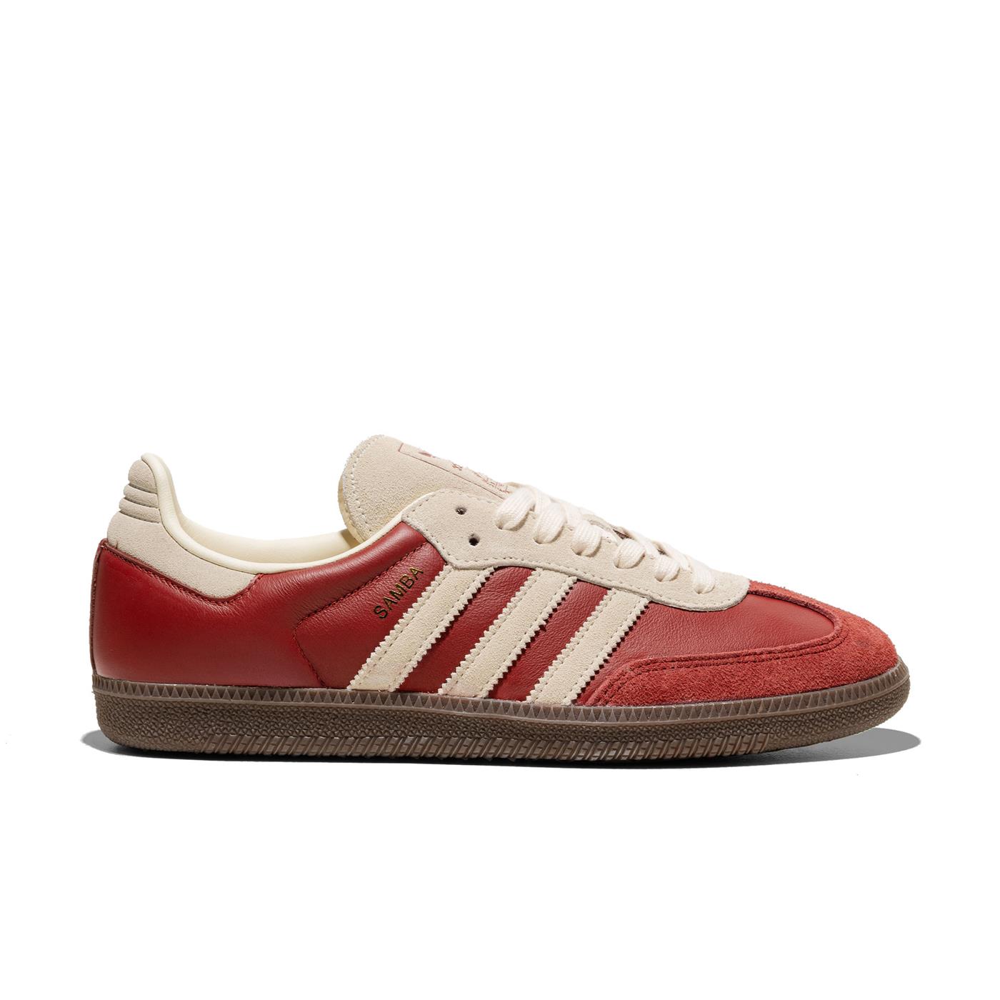 Adidas Originals Samba OG Preloved Ruby/Cream White/Gum - JI3216