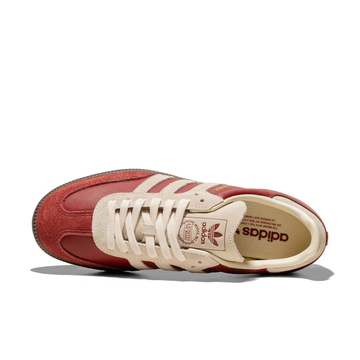 Adidas Originals Samba OG Preloved Ruby/Cream White/Gum - JI3216