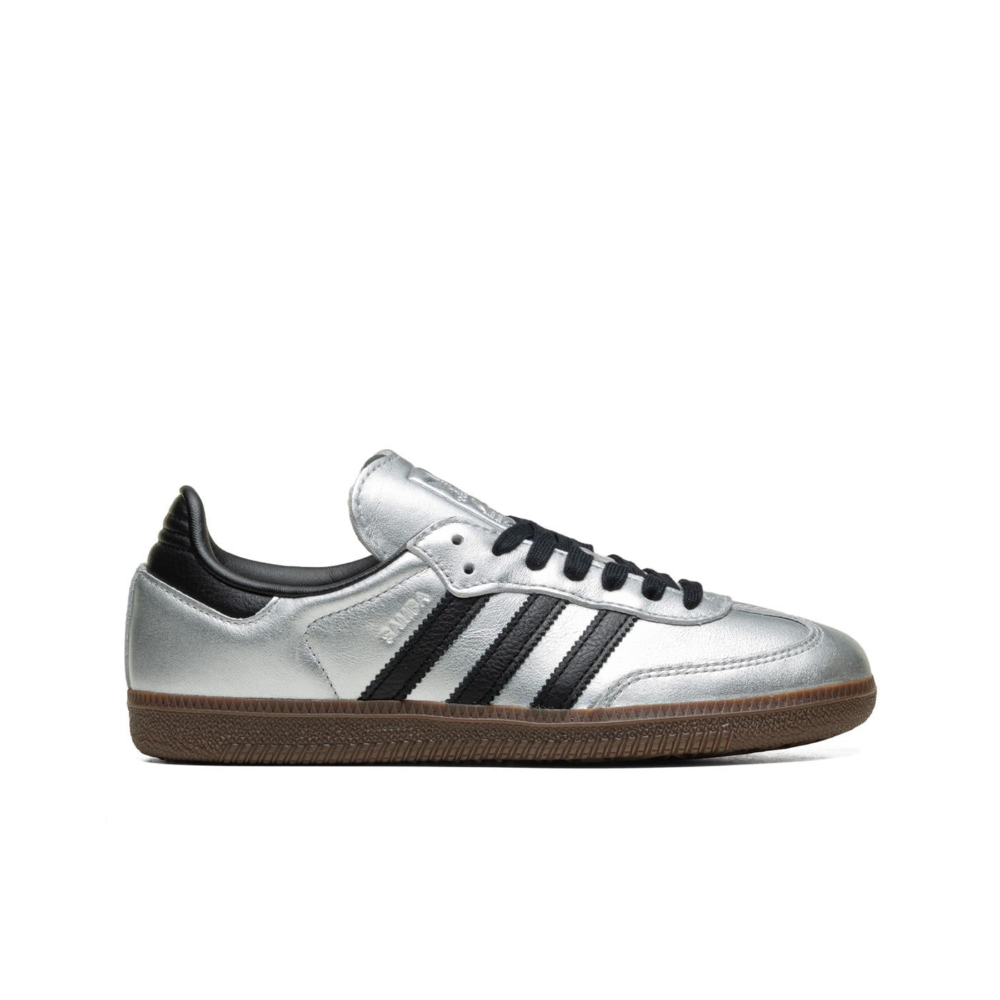 Adidas Originals Samba OG W Silver Metallic/Core Black/Gum - JI4218