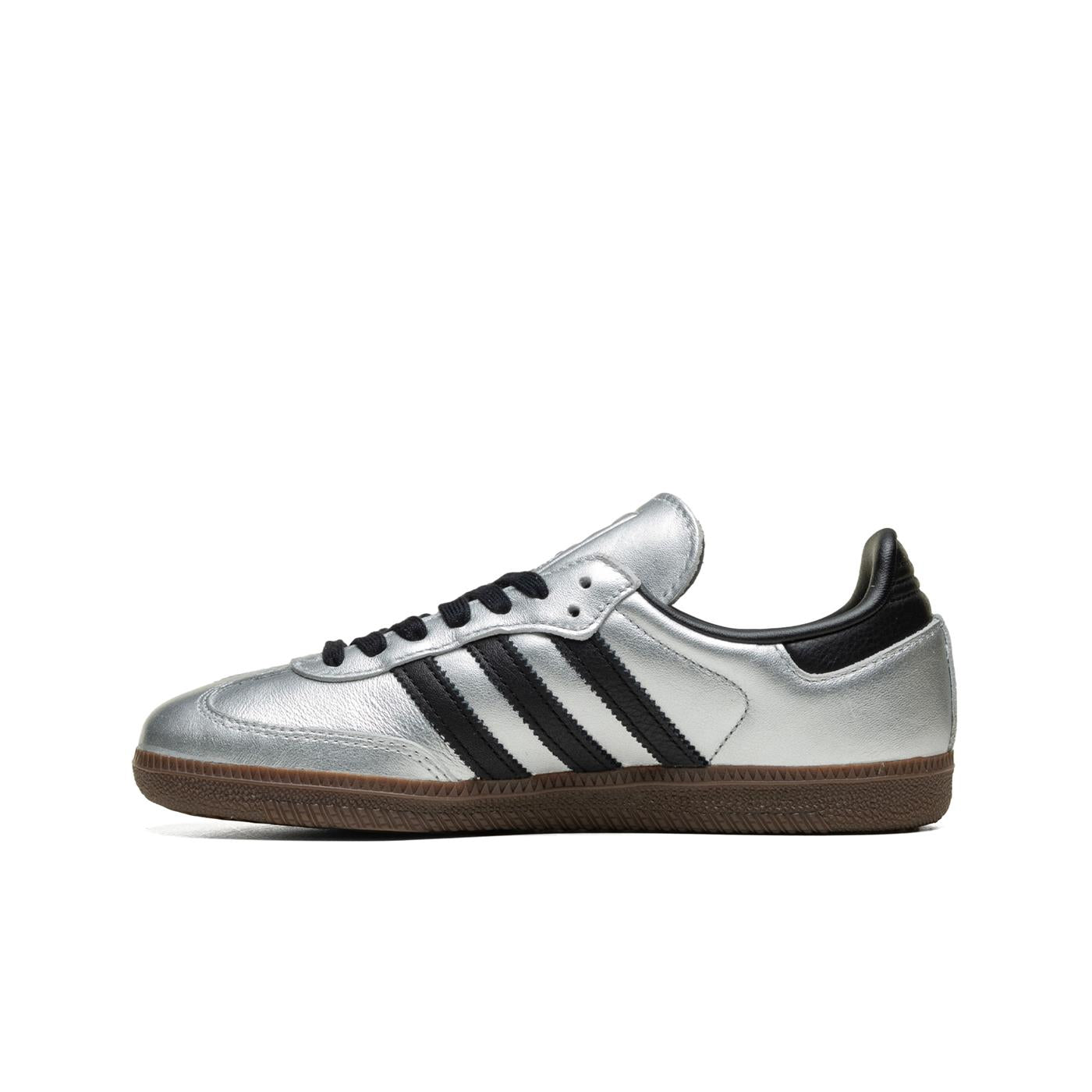 Adidas Originals Samba OG W Silver Metallic/Core Black/Gum - JI4218
