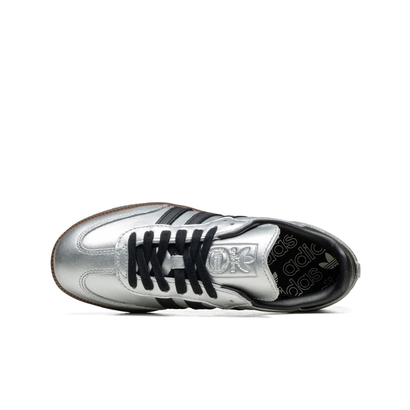 Adidas Originals Samba OG W Silver Metallic/Core Black/Gum - JI4218