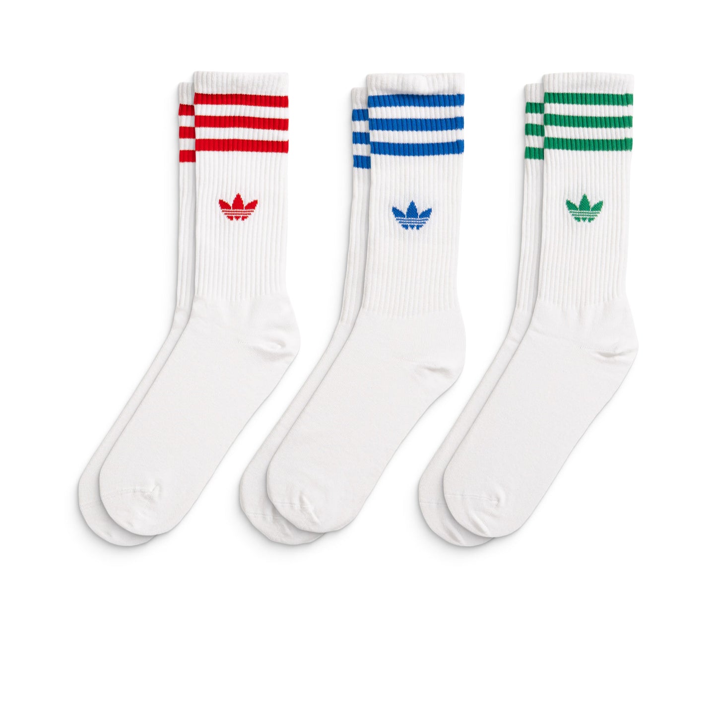 Adidas Originals High Crew Sock White/Better Scarlet/Blue - JJ1984