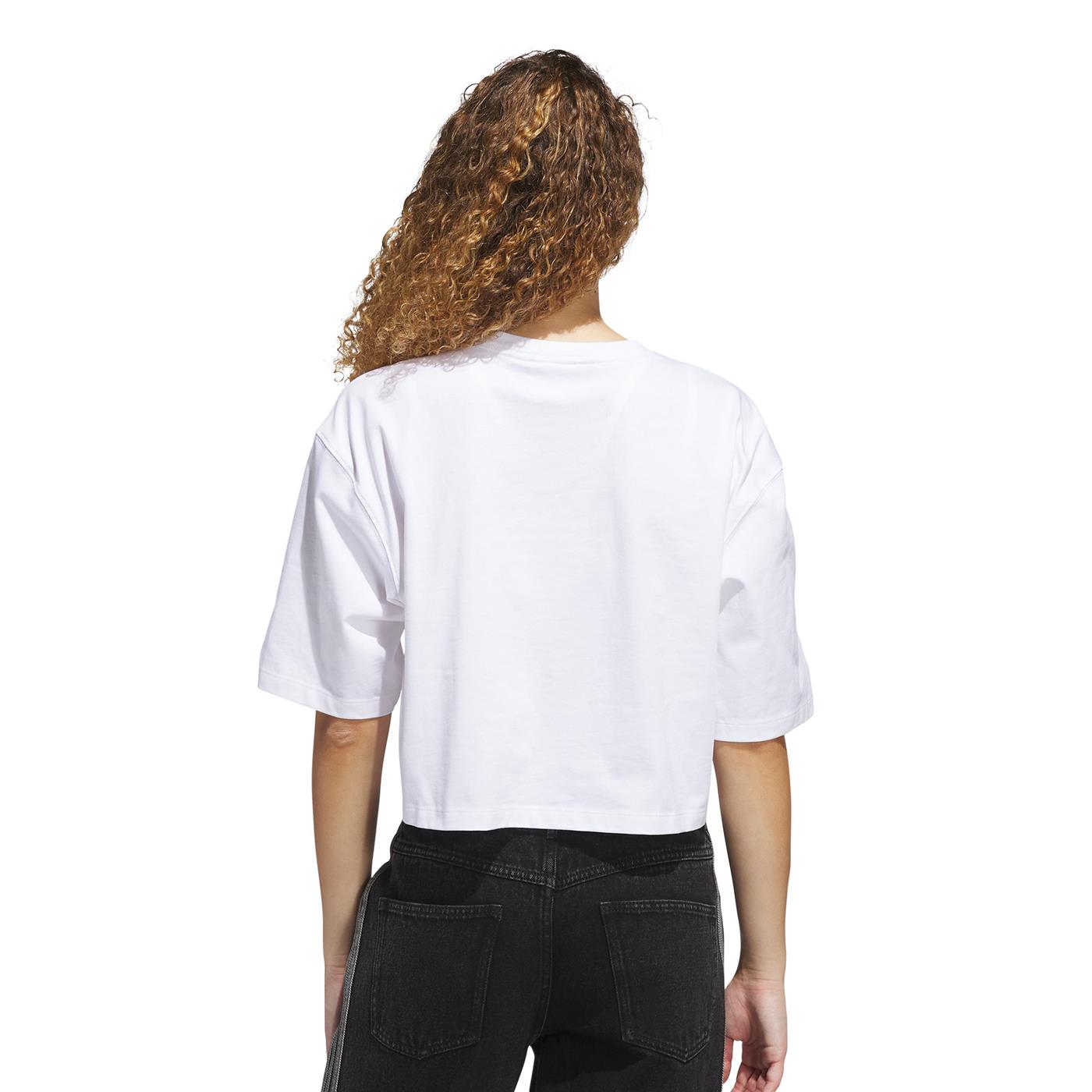 Adidas Originals Essentials Crop Tee White  - JJ3385