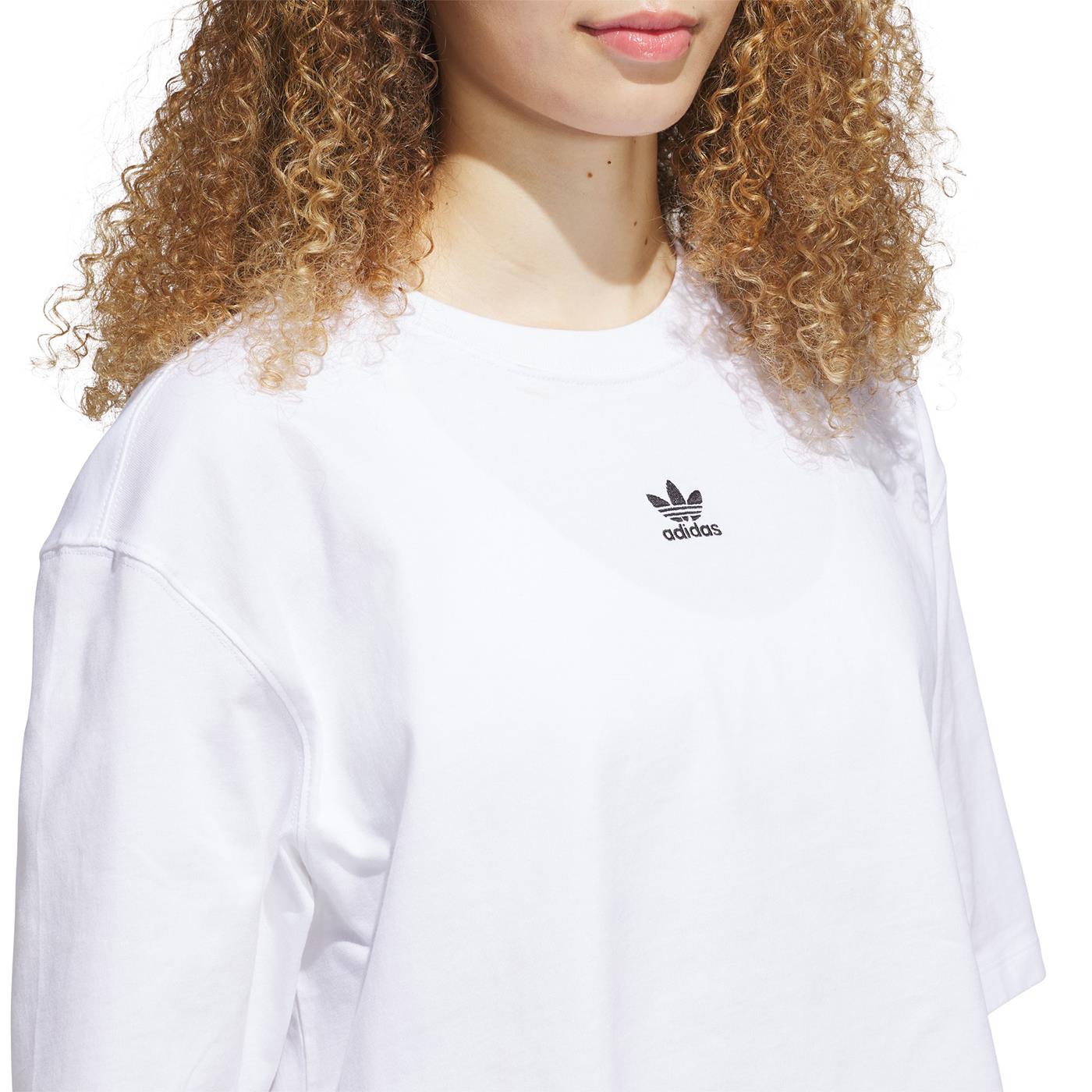 Adidas Originals Essentials Crop Tee White  - JJ3385
