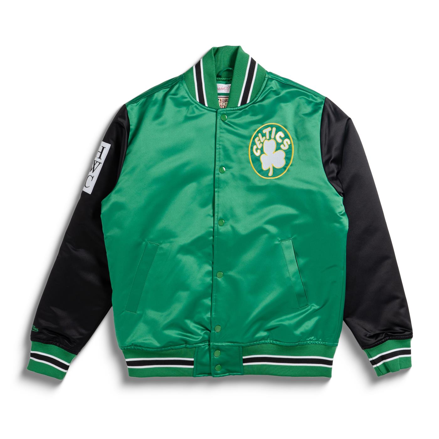 Mitchell & Ness NBA Primetime Heavyweight Jacket Celtics - JK8453-BCEKYGN