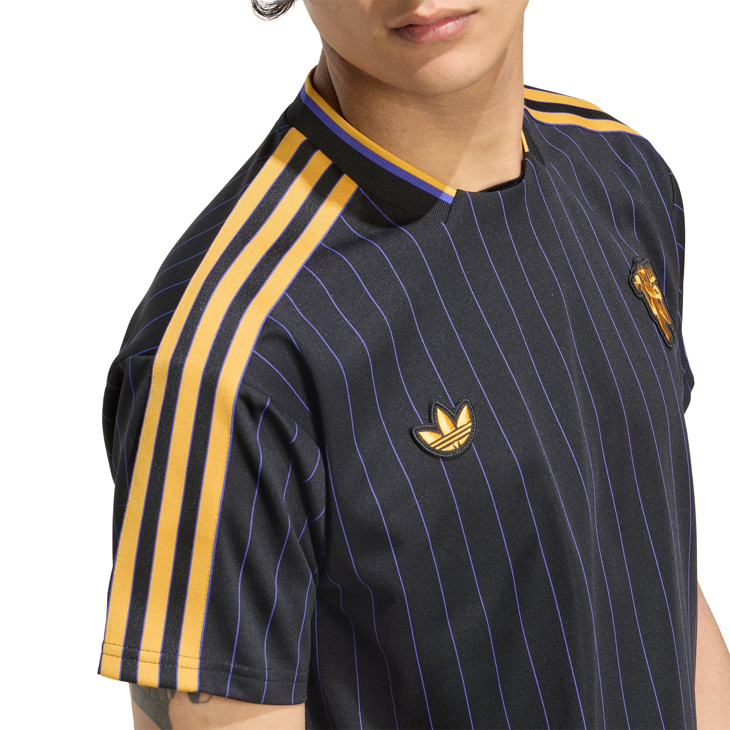 Adidas Originals Manchester United FC Icon Jersey Black - JN2818