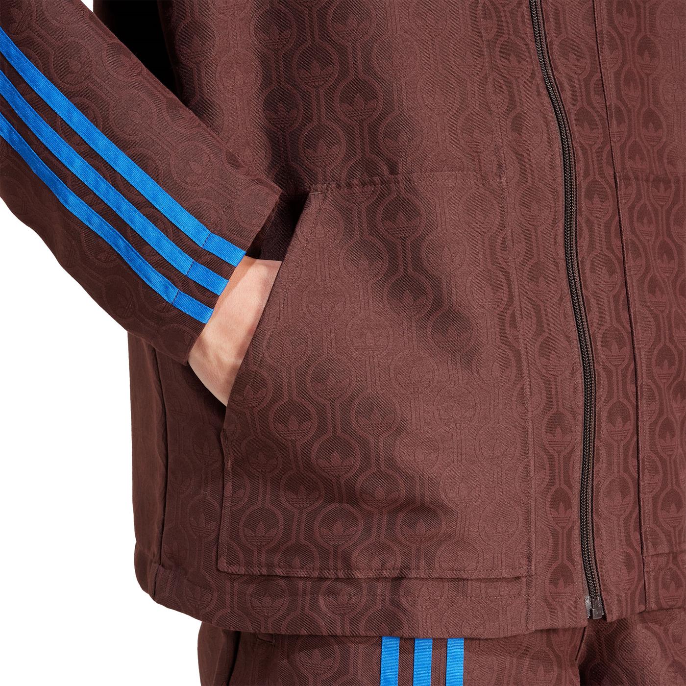 Adidas Originals Club Jacket Shadow Brown - JN5958