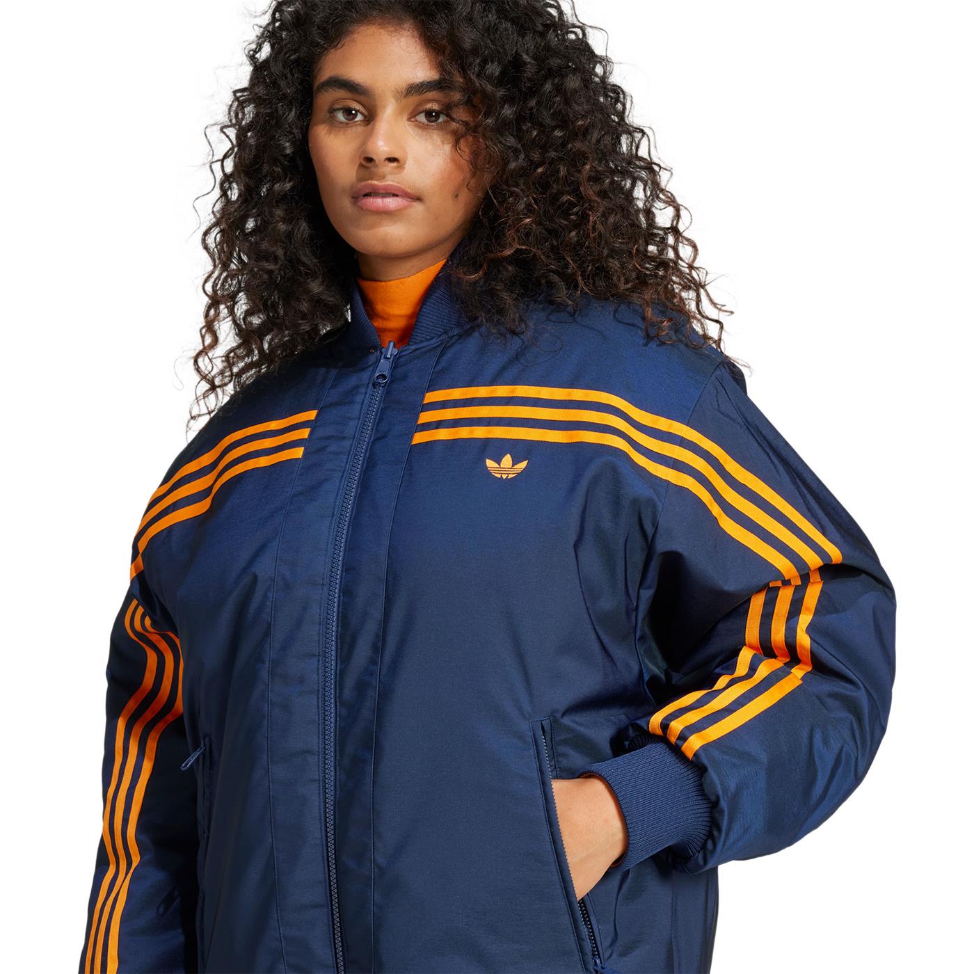 Adidas Originals Reversible Oversized Jacket Unity Orange - JN7657