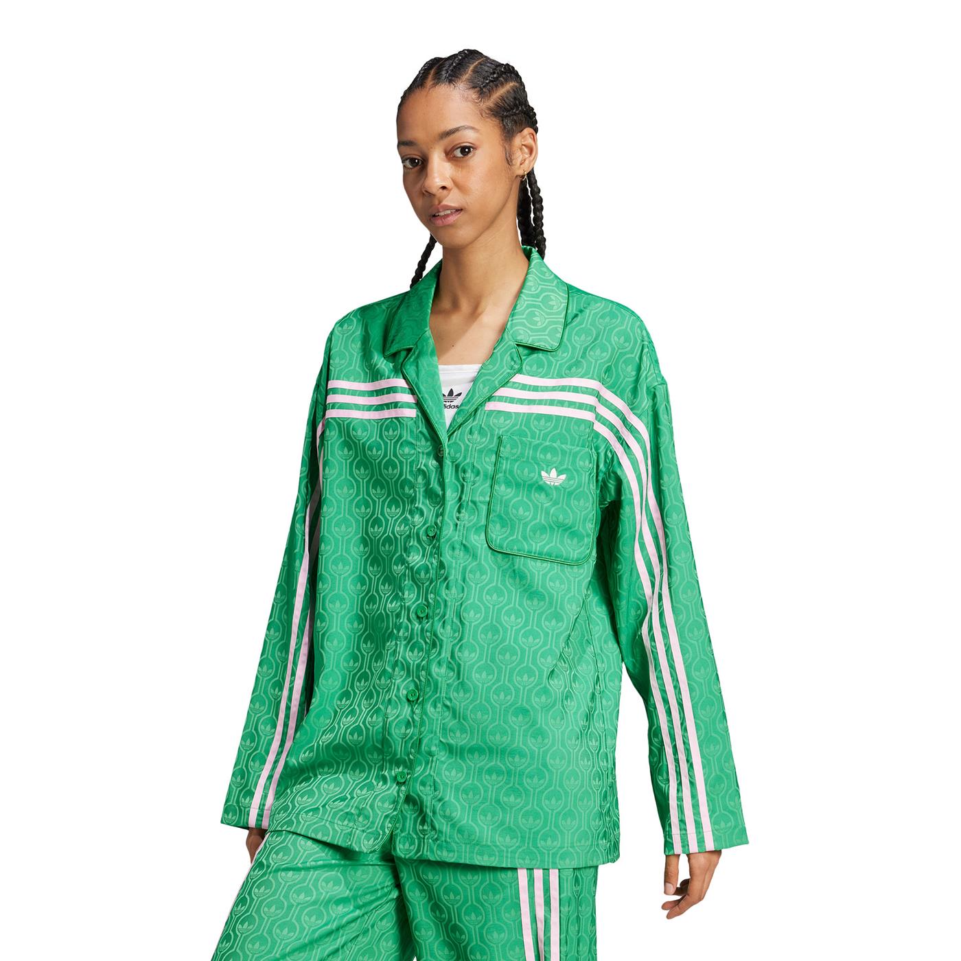 Adidas Originals Pyjama Top Green - JN7659