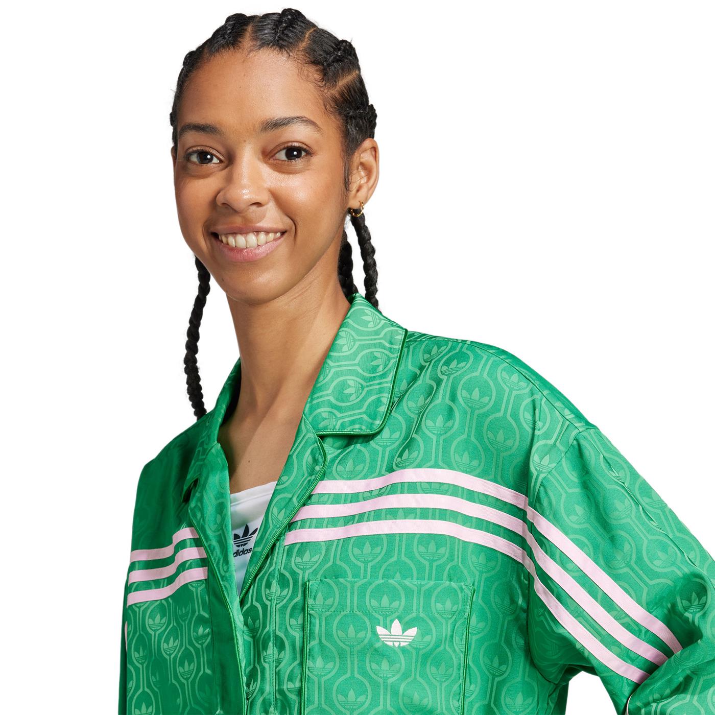 Adidas Originals Pyjama Top Green - JN7659