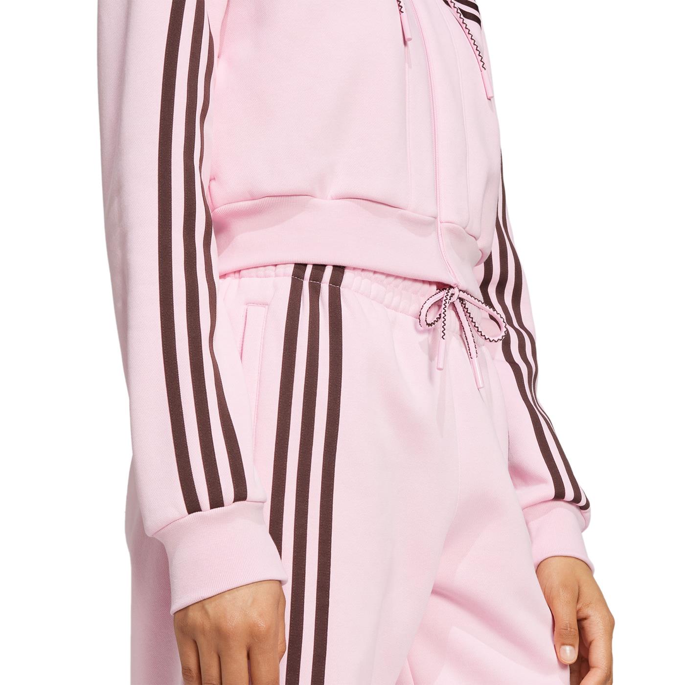 Adidas Originals Short FZ Fleece Hood True Pink - JN7665