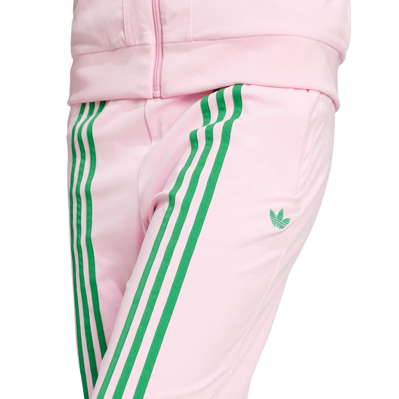 Adidas Originals Velour Track Pant True Pink - JN8289