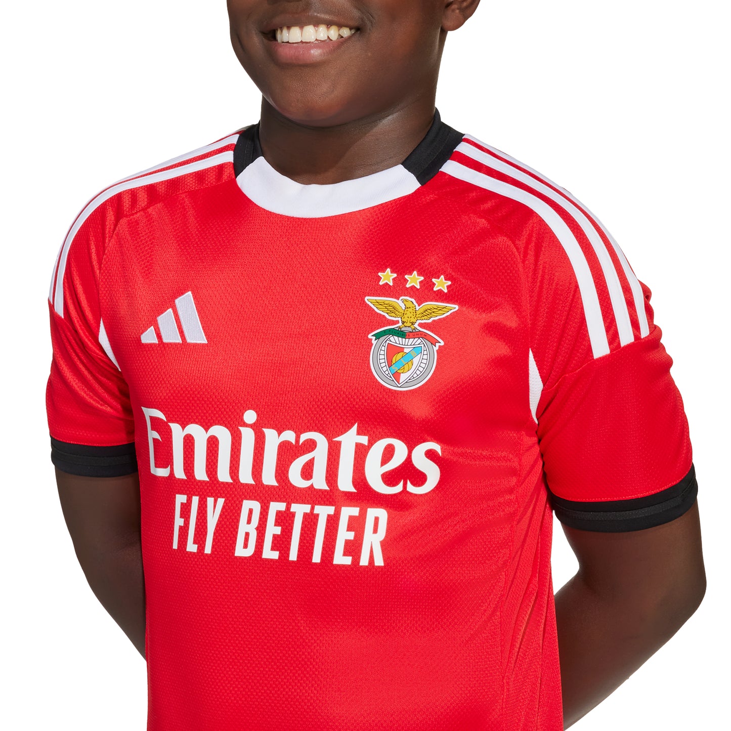 Adidas SLB Home Jersey Youth Benfica Red - JN9942