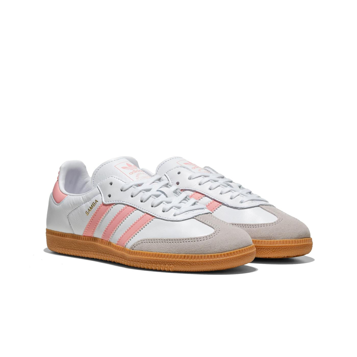 Adidas Originals Samba OG J Ftwr White/Semi Pink Spark/Gum - JP5480