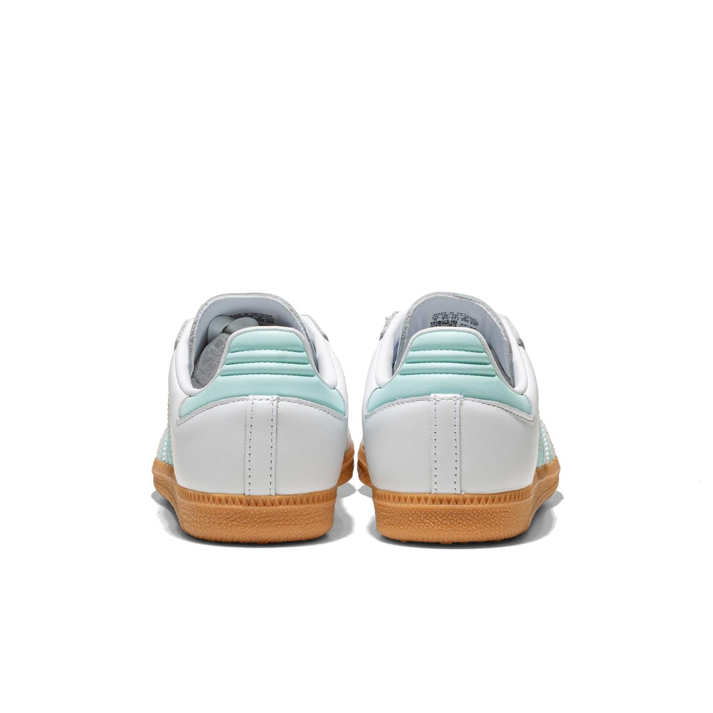 Adidas Originals Samba OG J Ftwr White/Semi Flash Aqua/Gum - JP5481
