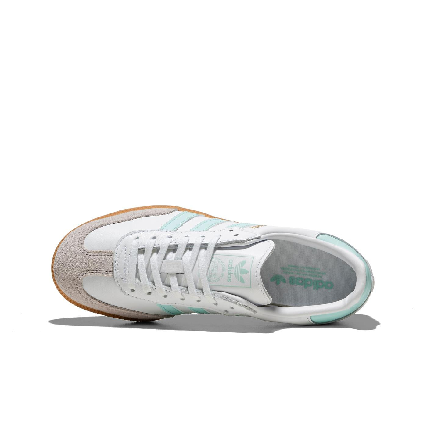Adidas Originals Samba OG J Ftwr White/Semi Flash Aqua/Gum - JP5481