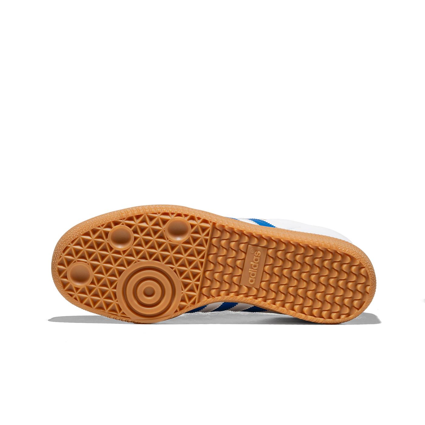 Adidas Originals Samba OG J Ftwr White/Blue/Gum - JP5482