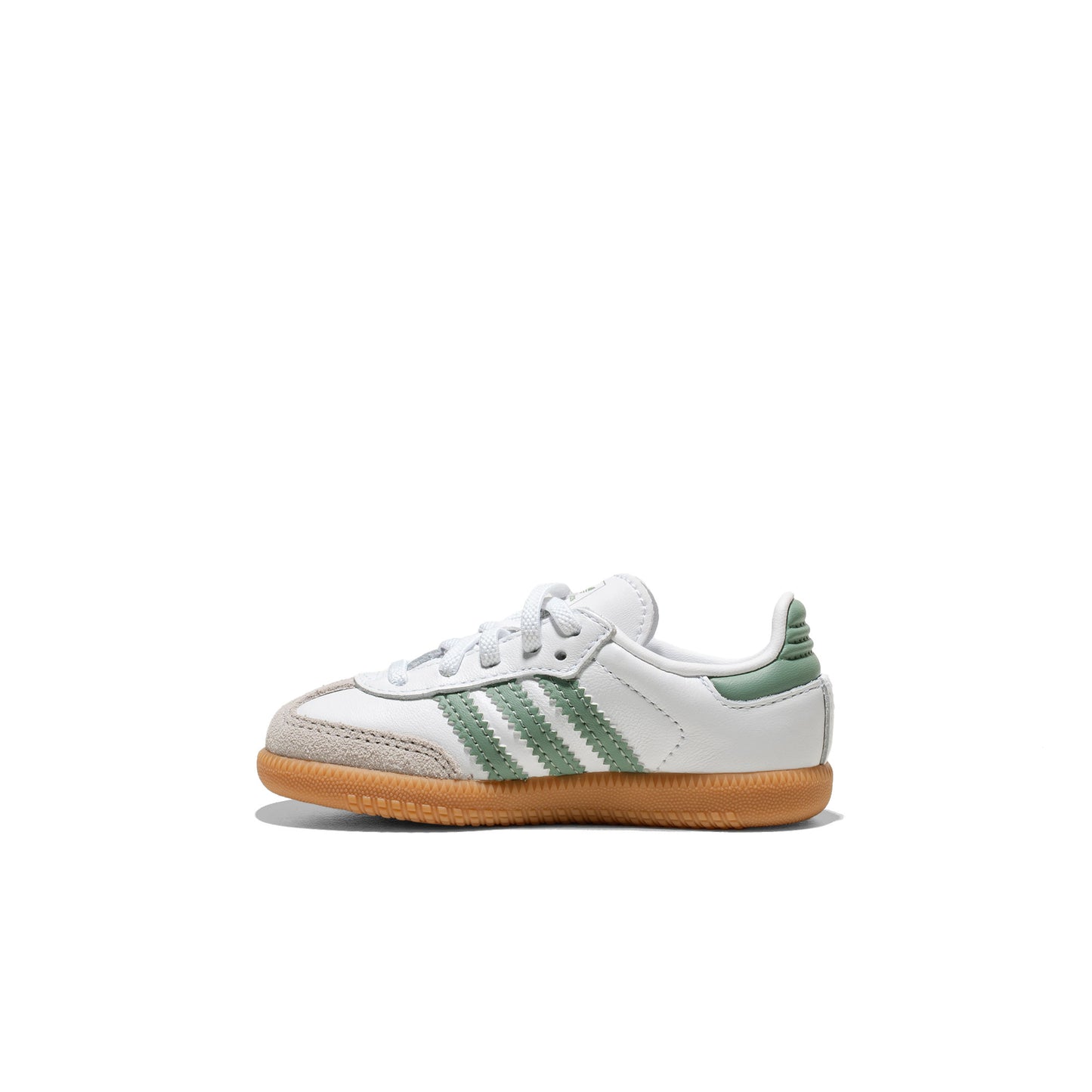Adidas Originals Samba OG EL I Ftwr White/Silver Green/Gum - JP5487