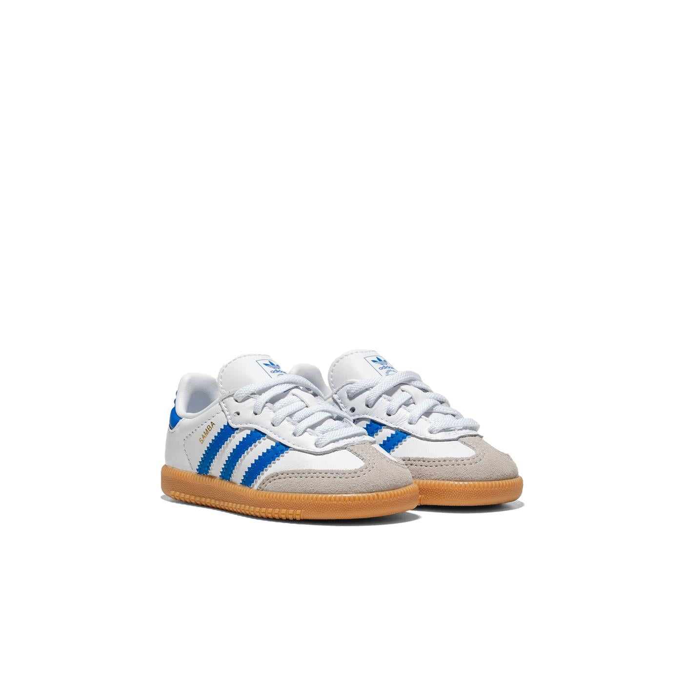 Adidas Originals Samba OG EL I Ftwr White/Blue/Gum - JP5490