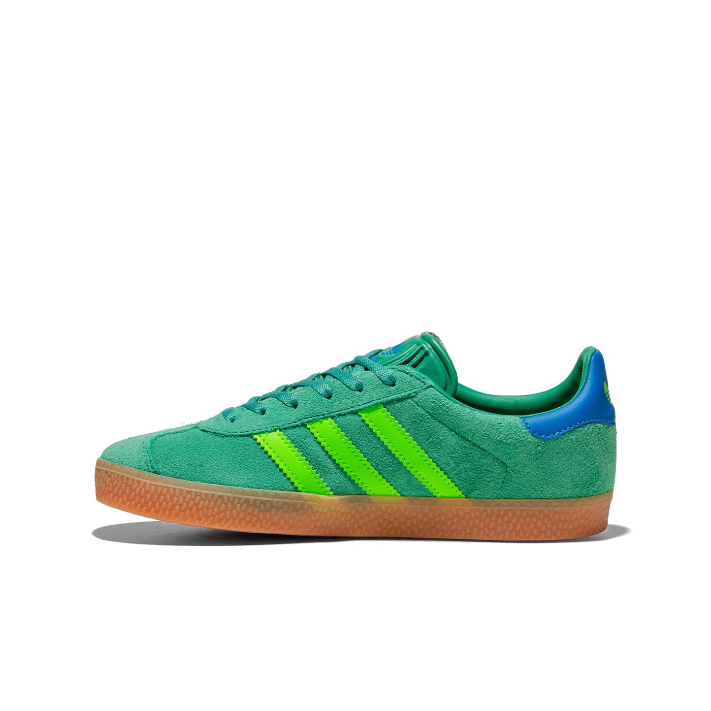 Adidas Originals Gazelle J Semi Court Green/Solar Green - JP7127