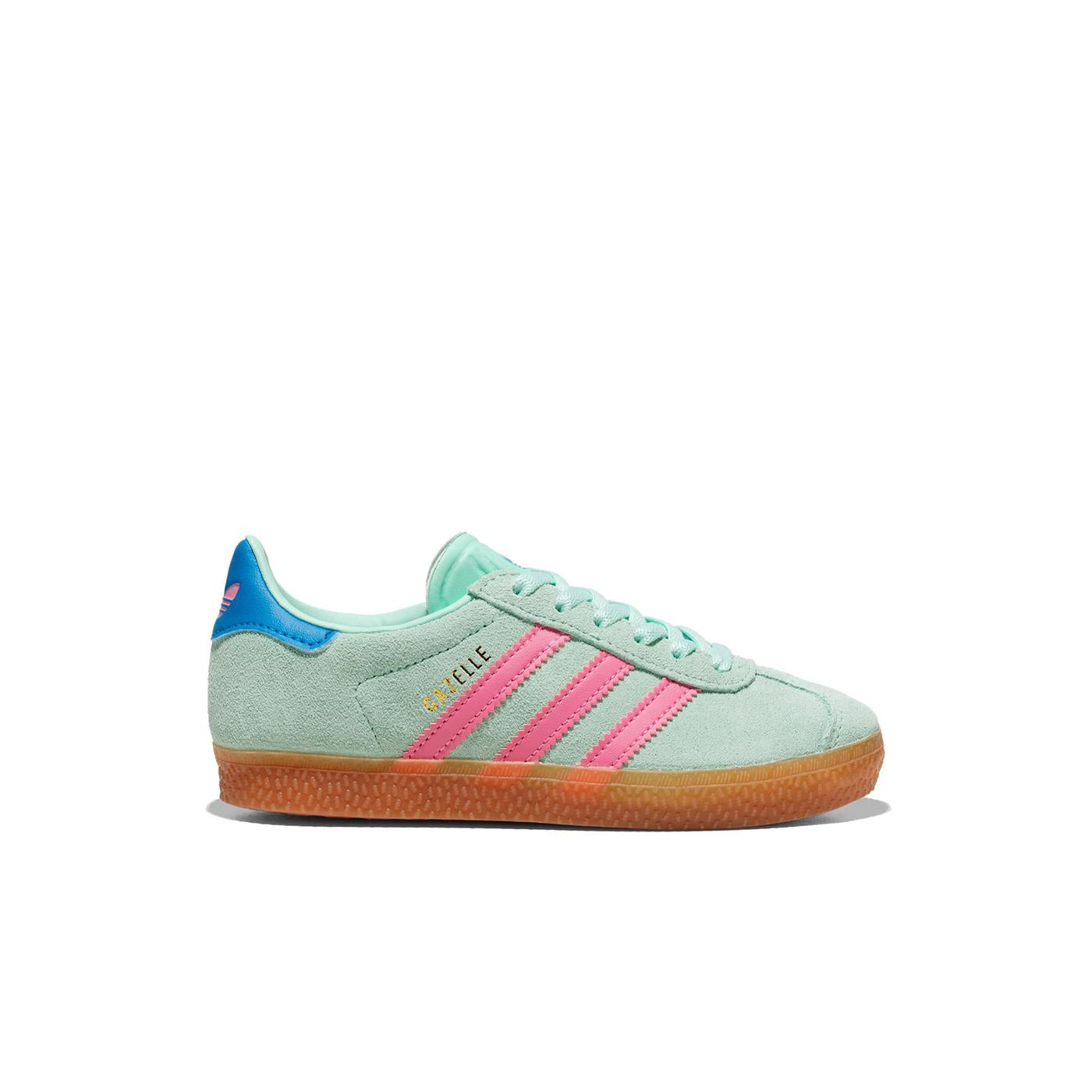 Adidas Originals Gazelle C Clear Mint/Bliss Pink/Bright Blue - JP7130