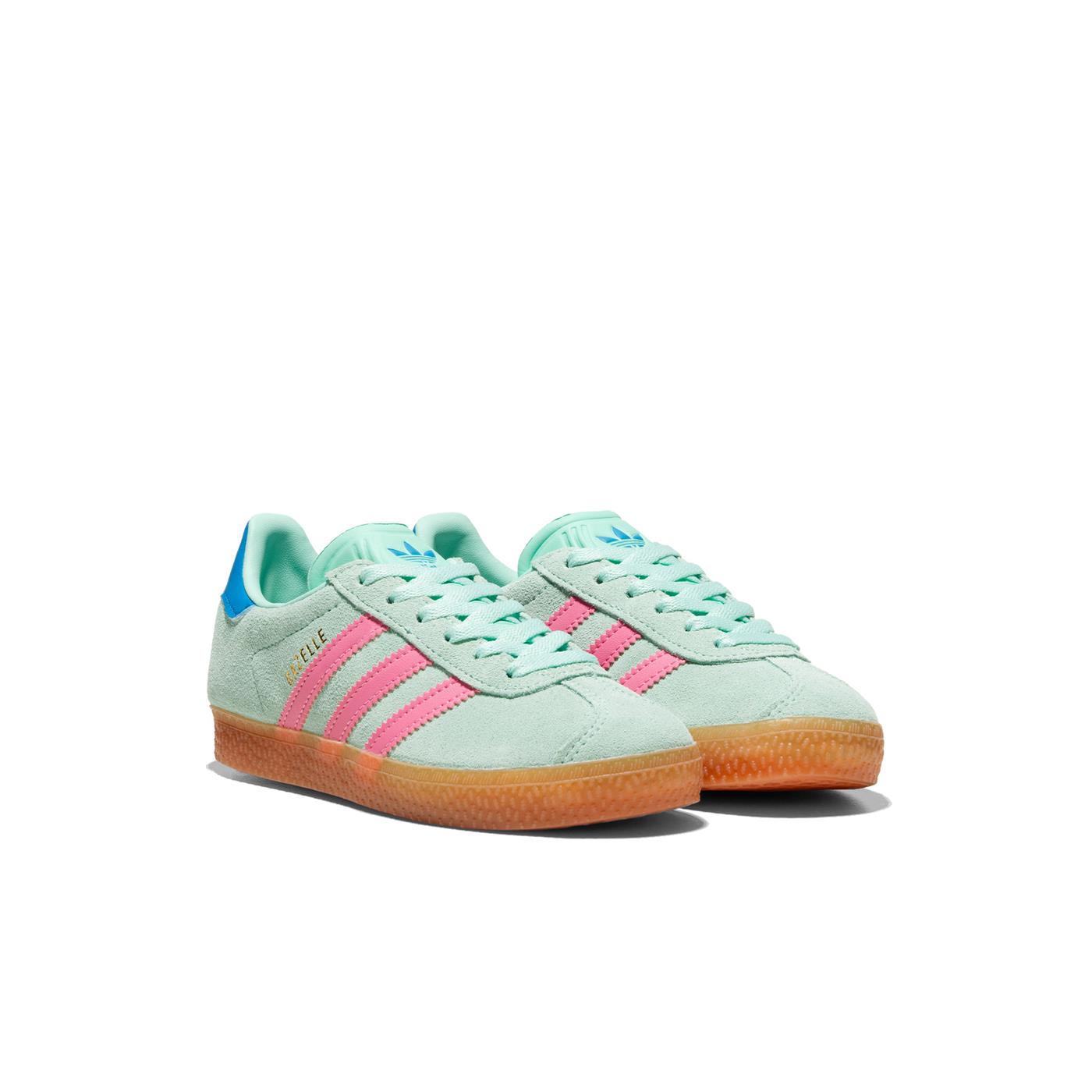 Adidas Originals Gazelle C Clear Mint/Bliss Pink/Bright Blue - JP7130