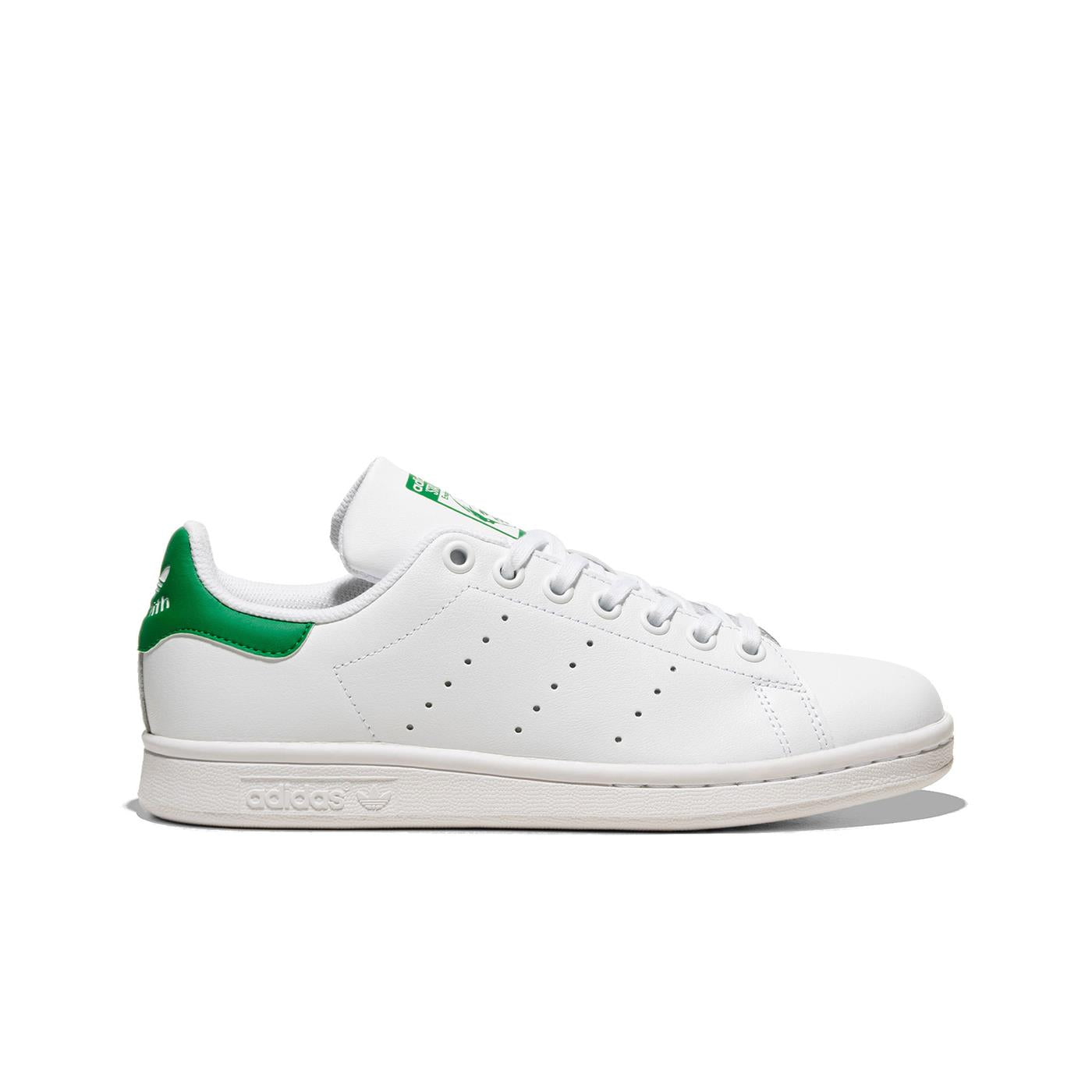 Adidas Originals Stan Smith J Ftwr White/Ftwr White/Green - JP9710