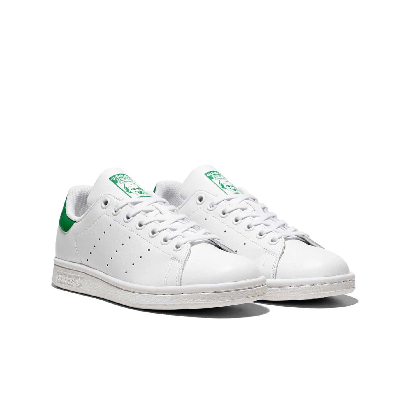 Adidas Originals Stan Smith J Ftwr White/Ftwr White/Green - JP9710
