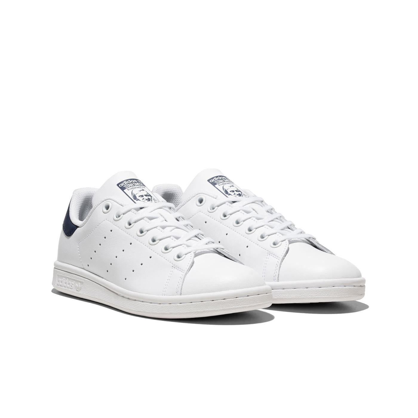 Adidas Originals Stan Smith J Ftwr White/Ftwr White/Blue - JP9717