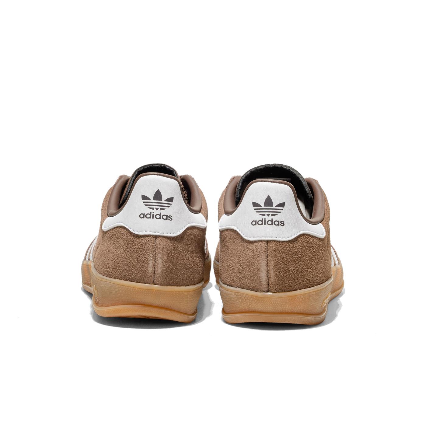Adidas Originals Gazelle Indoor Earth Strata/Ftwr White/Gold - JQ0175